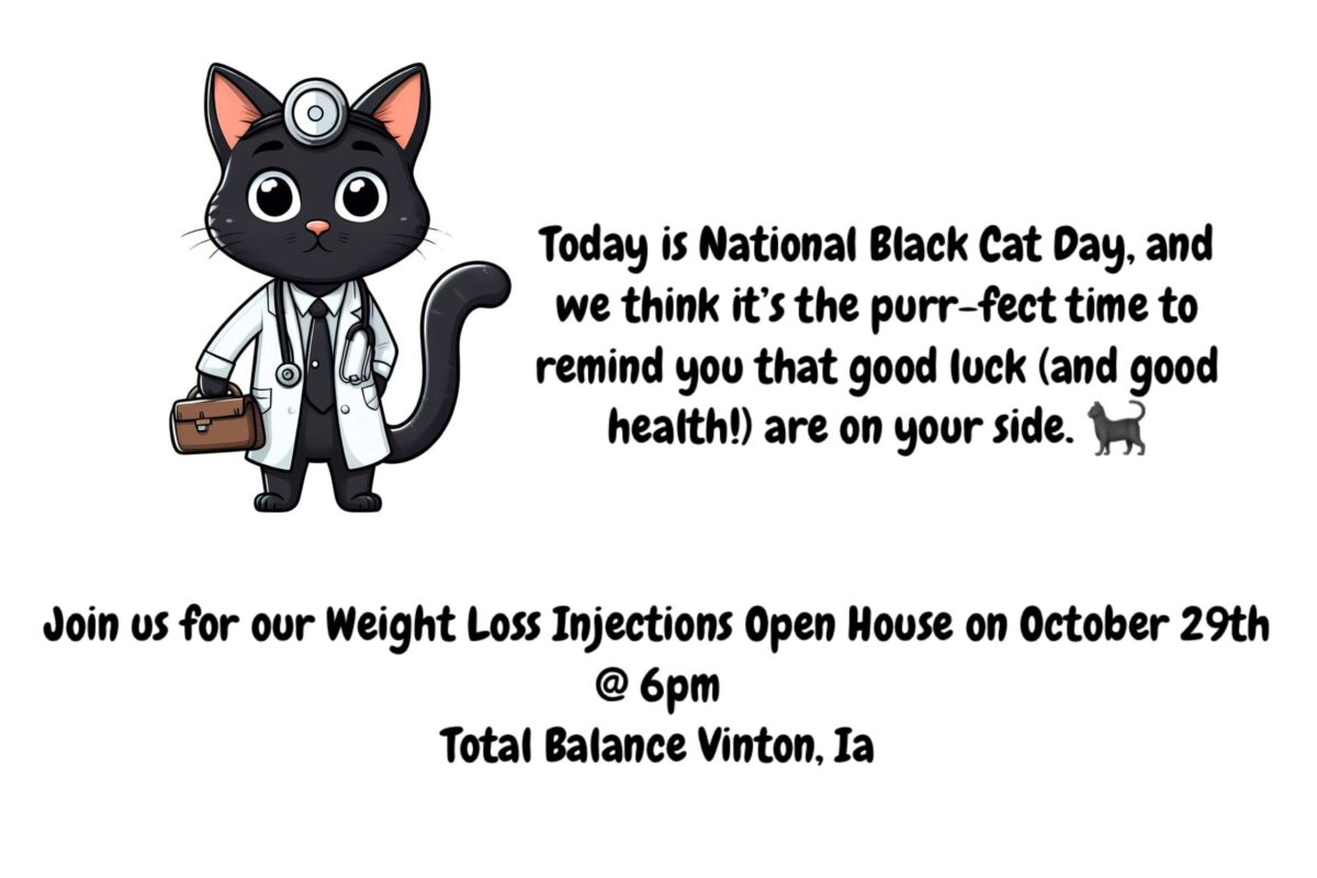 National Black Cat Day & Weight Loss