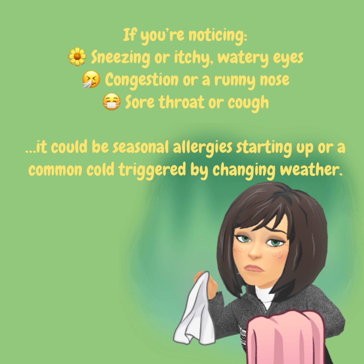Cold vs Allergies