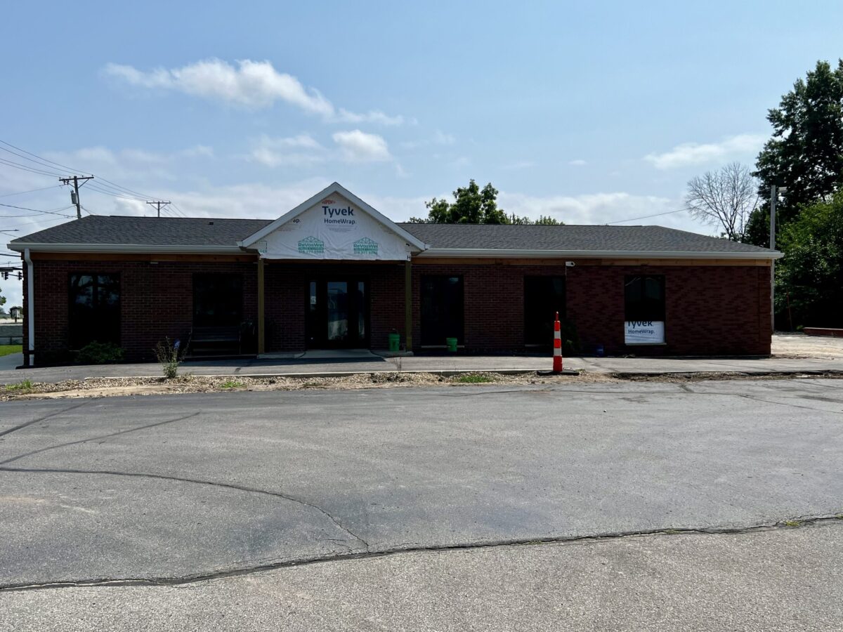 New Construction Front of Office